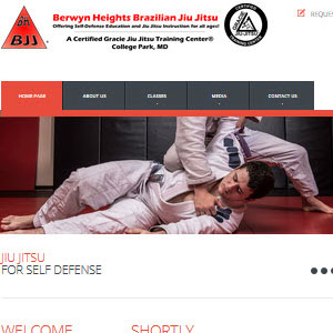Berwyn Heights BJJ Website